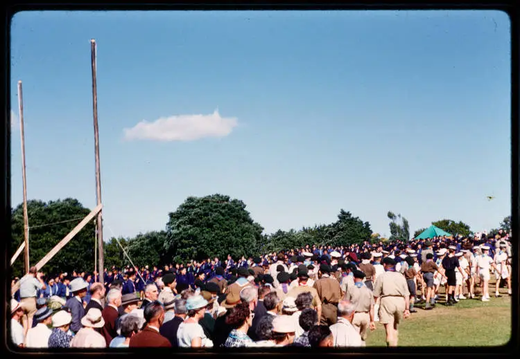 Scout Parade in the Auckland Domain