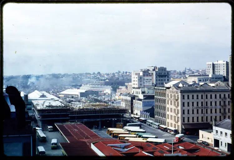 Britomart Carpark under construction