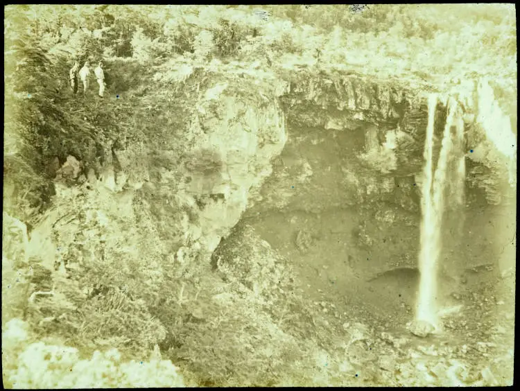 Mangawhero Falls, Tongariro National Park, 1933