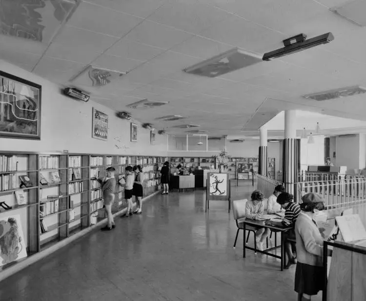 Children's section of Takapuna Library, 2 The Strand, Takapuna.