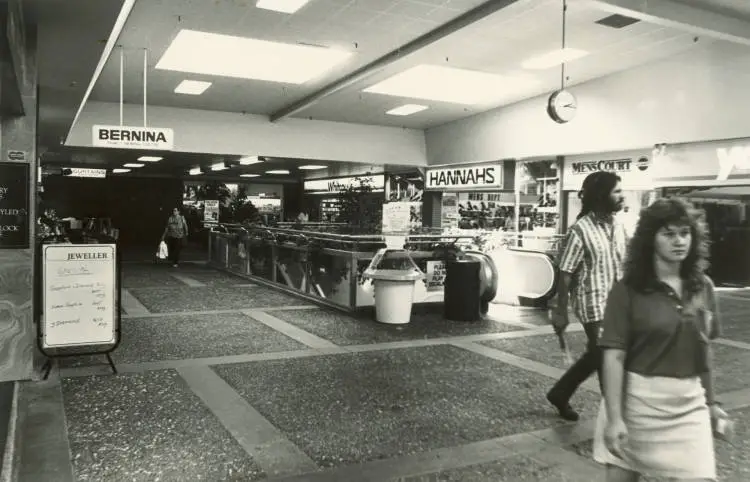 Glenfield Mall, upper floor.