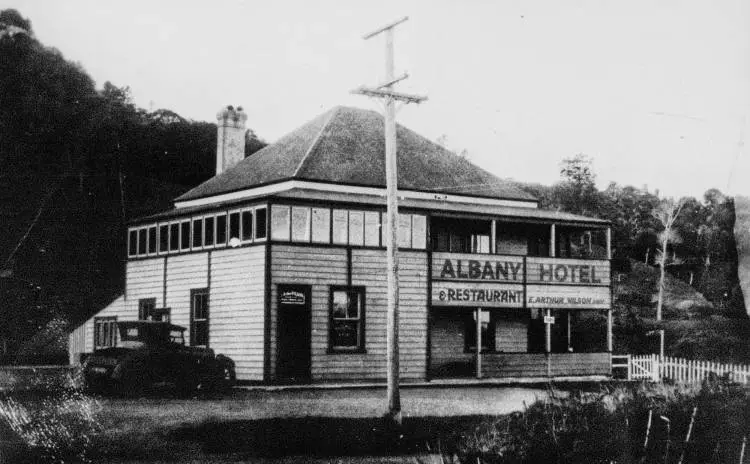 Albany Hotel and Restaurant.