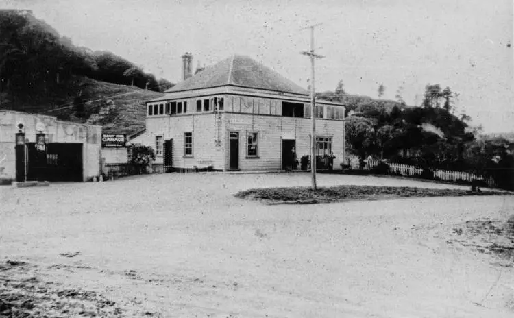 Albany Hotel and garage.