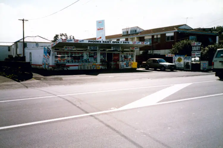 Phoenix Dairy on Beach Road, Browns Bay, East Coast Bays.