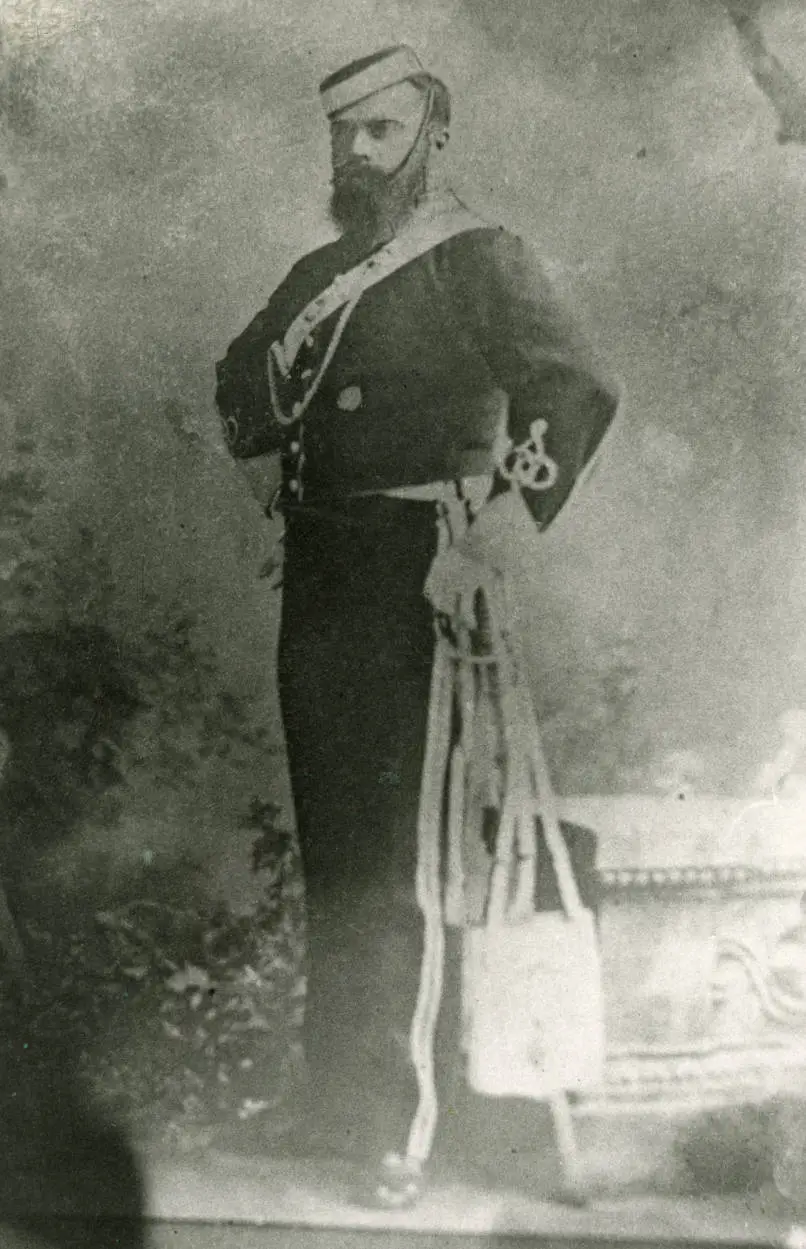 Portrait of Captain Charles Ross Cholmondeley-Smith, 1870