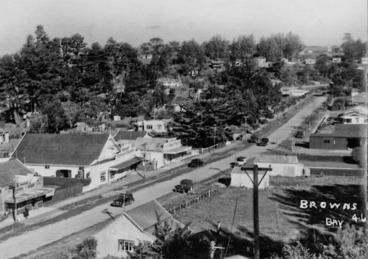 Clyde Road, Browns Bay, 1946