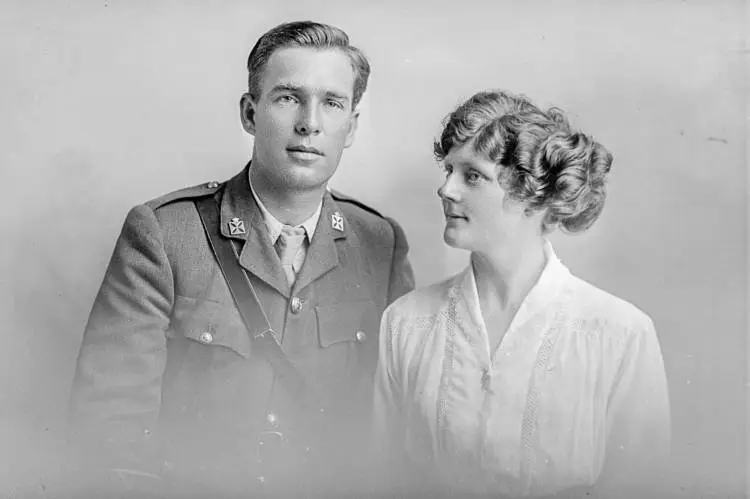 Chaplain Captain Leslie Bourneman Neale, 1917