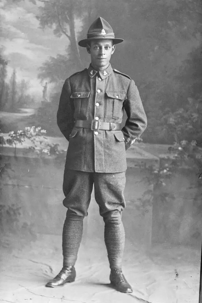 Private George Spencer Hyatt, 1917