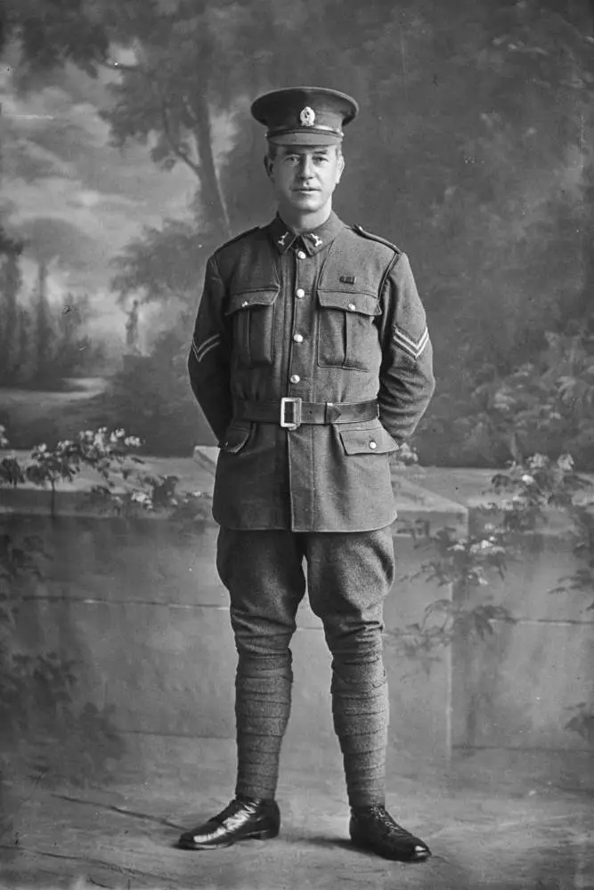 Corporal David Gallaher, 1917