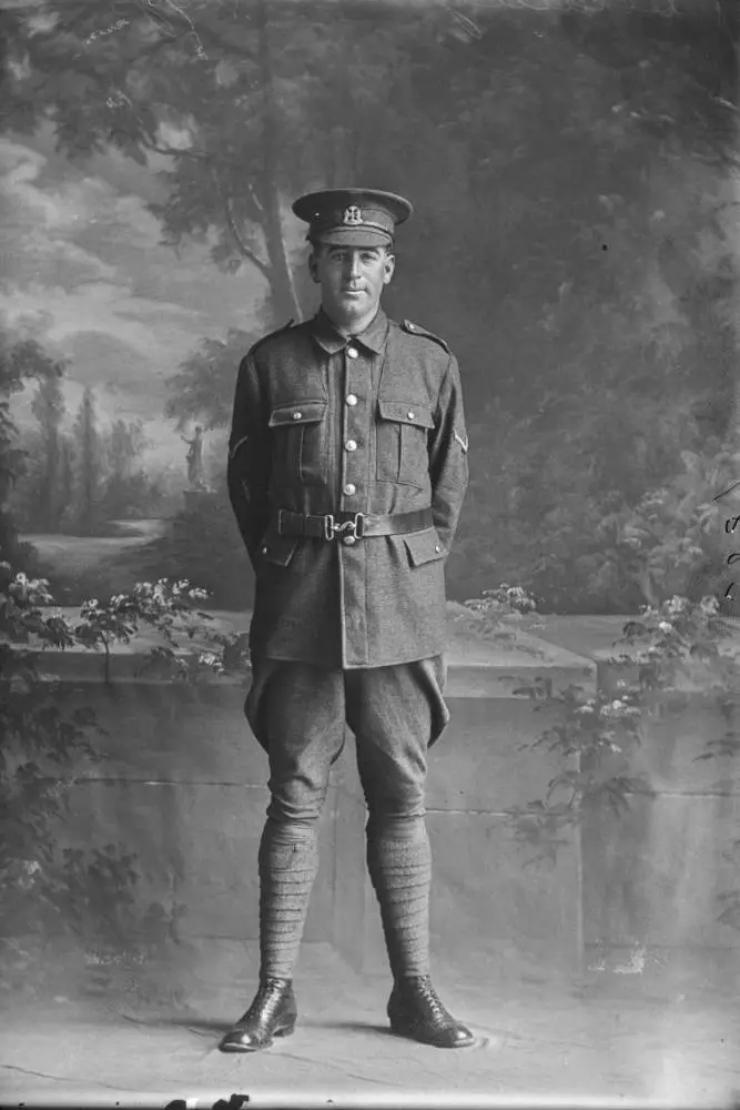 Lance Corporal Victor Raymond Delaney, 1917