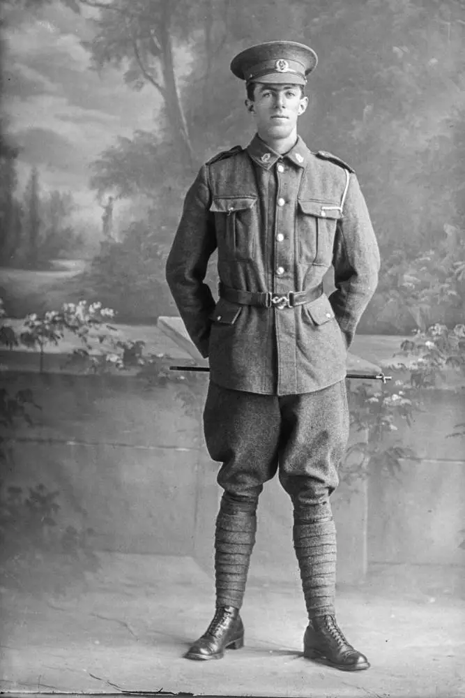 Private Victor William Cunningham, 1916