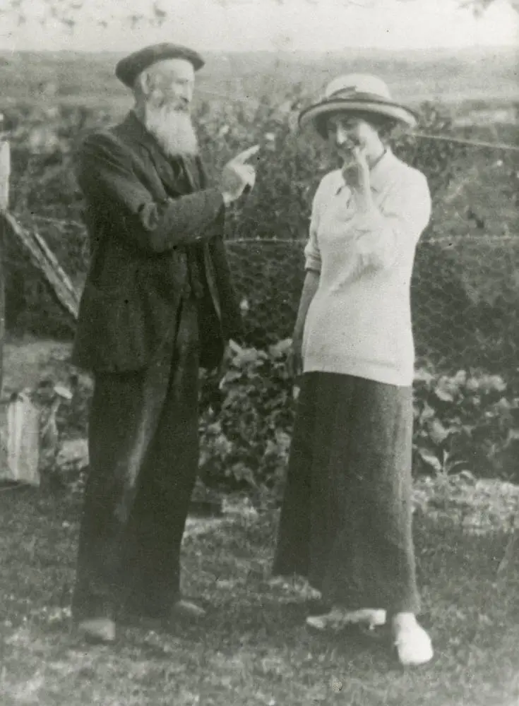 Peter Brown with guest Kerry Wallace at Browns Bay, North Shore.