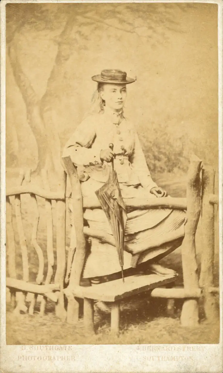 Maud Green aged fifteen.