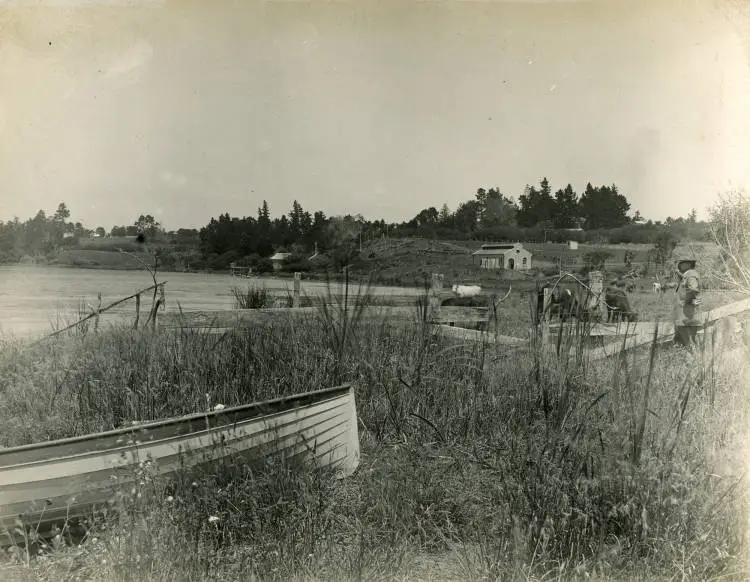 Lake Takapuna (Lake Pupuke).