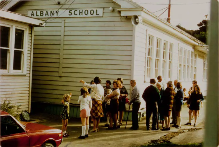 Albany School centennial reunion.