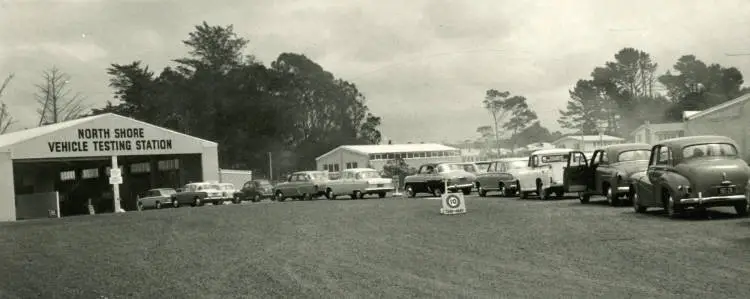 North Shore Vehicle Testing Station, Sunnybrae Road, Glenfield.