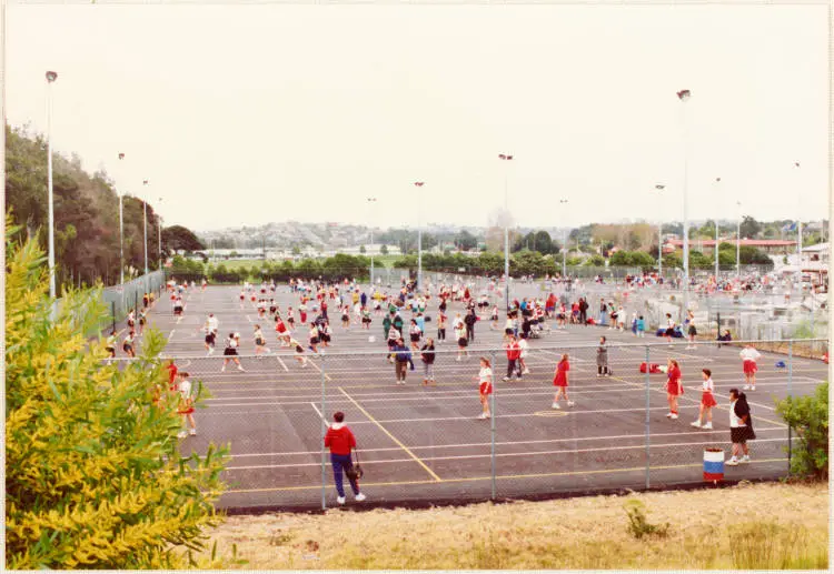 Onewa Domain netball courts, Northcote