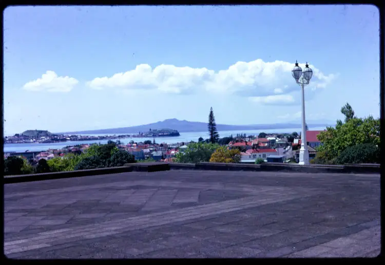 Waitematā Harbour from the Auckland Museum, 1965