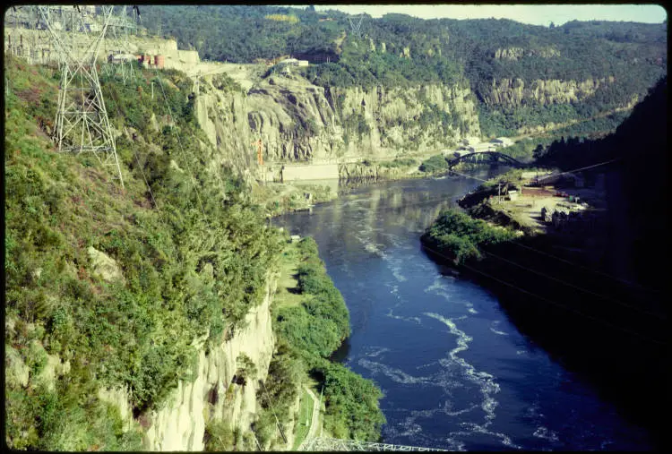Maraetai Power Station, Waikato River, 1966