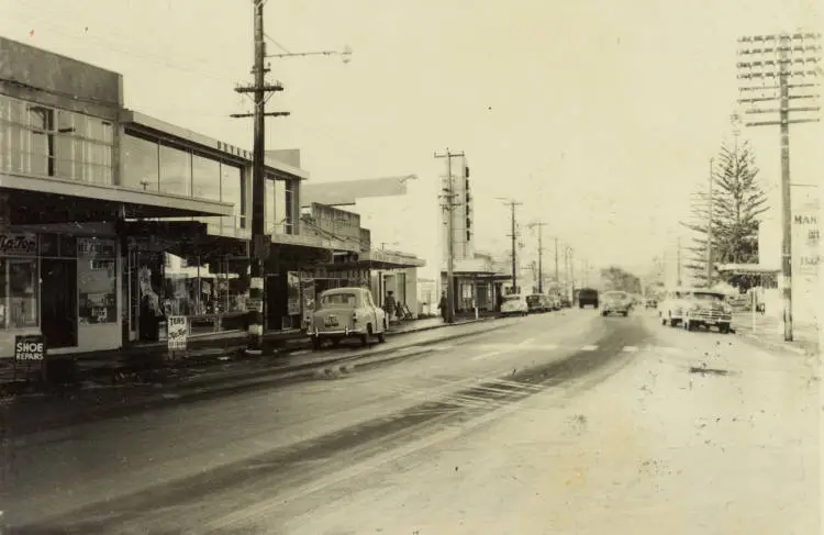 Great South Road, Manurewa, 1957.