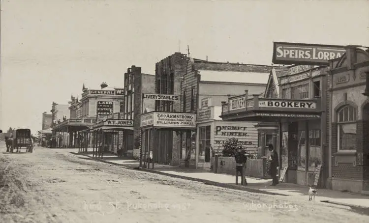 King Street, Pukekohe, ca 1915