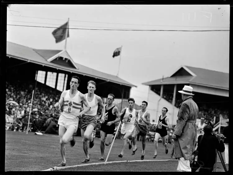 Men's 1 Mile Final, British Empire Games, Eden Park, 1950