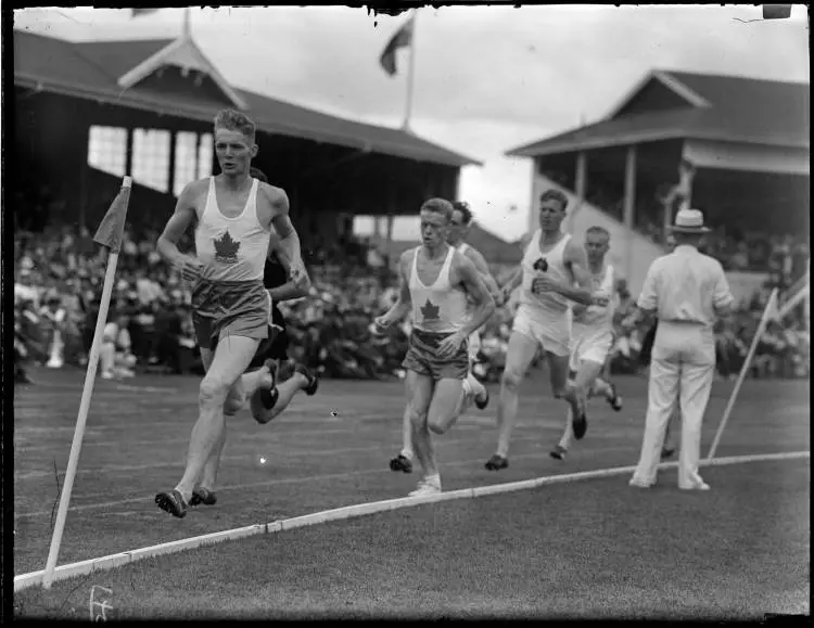 Men's 1 Mile Heats, British Empire Games, Eden Park, 1950