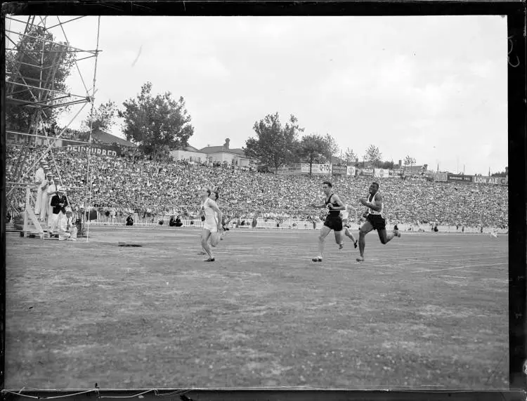 Men's 100 Yards Heats, British Empire Games, Eden Park, 1950