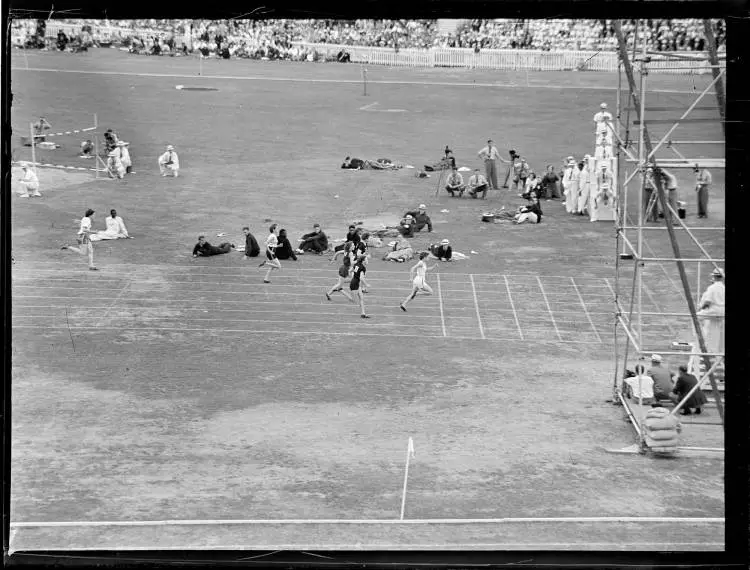 Women's 100 Yards Heats, British Empire Games, Eden Park, 1950