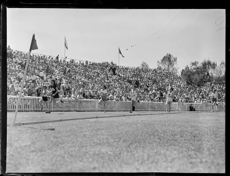Women's 220 Yards Heats, British Empire Games, Eden Park, 1950