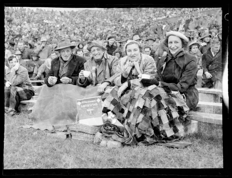 All Blacks versus South Africa: 2nd Test, Athletic Park, Wellington, 1956