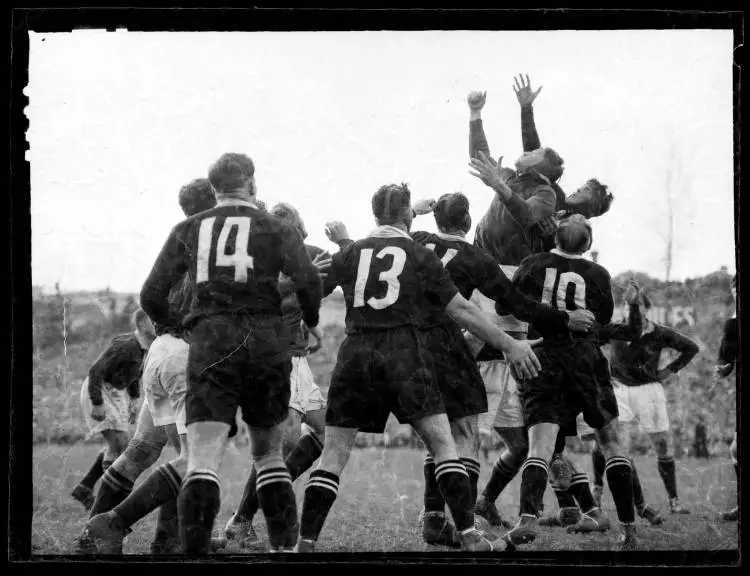 All Blacks versus South Africa: 4th Test, Eden Park, Auckland, 1956