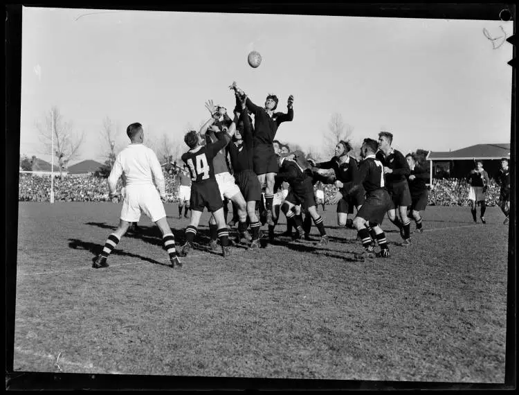 All Blacks versus British Isles: 4th Test, Eden Park, 1950