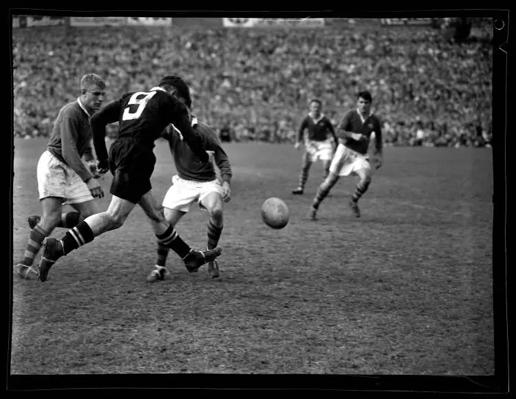 All Blacks versus Australia: 3rd Test, Eden Park, 1955
