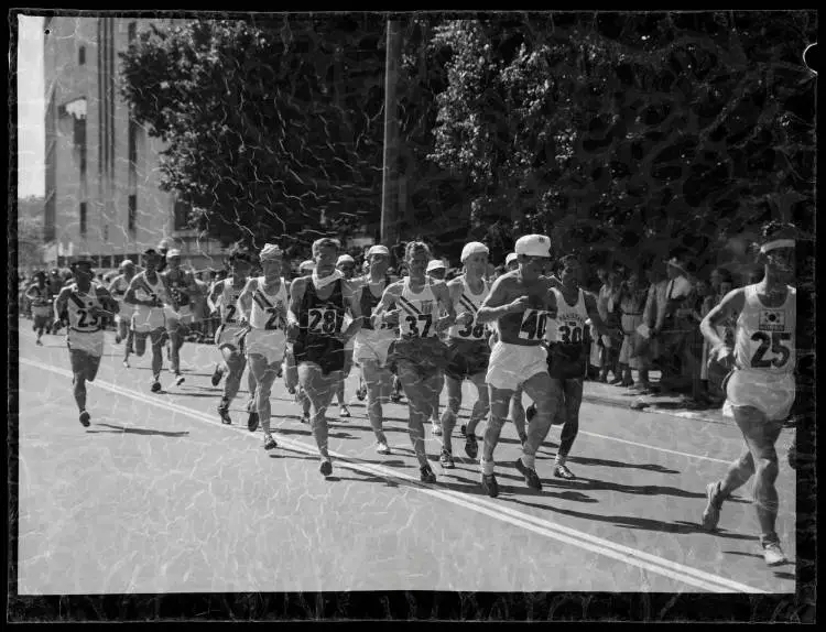 Men's Marathon, Melbourne Olympic Games, 1956