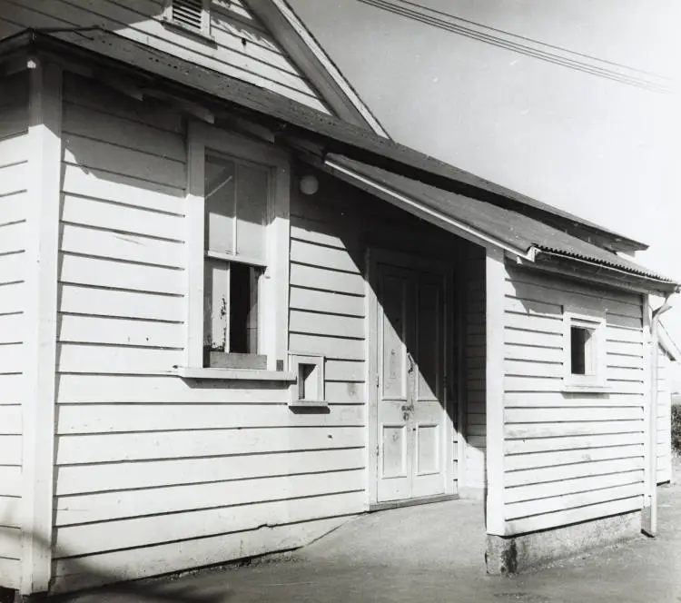 Old hall, Takanini, 1971.