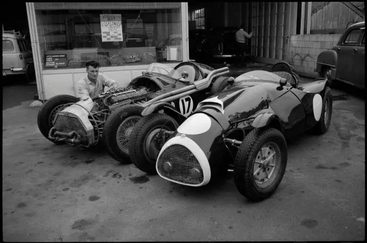 Johnny Mansel and Racing Cars, 1960