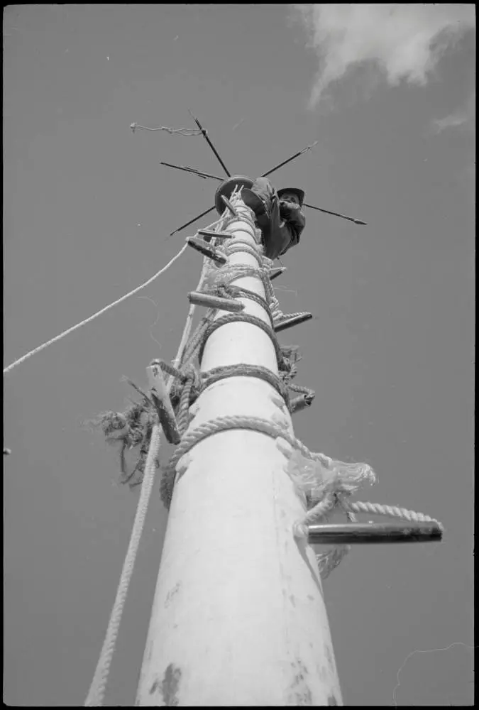 Ferry Building weathervane, 1960