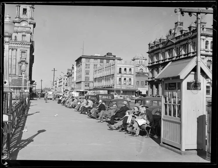 Quay Street, Auckland Central, 1953