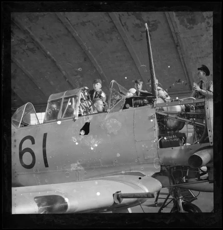 North American T-6 Harvard, Whenuapai Airport, 1957