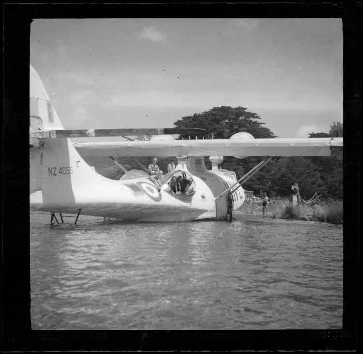 Catalina Flying Boat 175, Whangateau, 1956