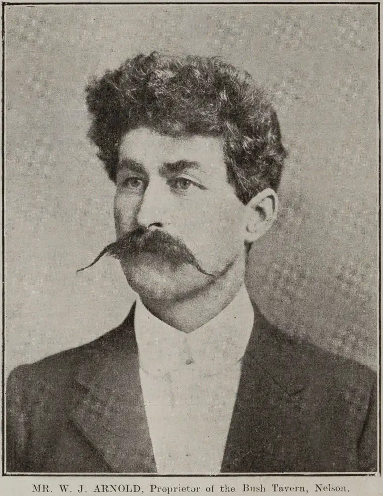 Mr. W. J. Arnold, Proprietor of the Bush Tavern, Nelson
