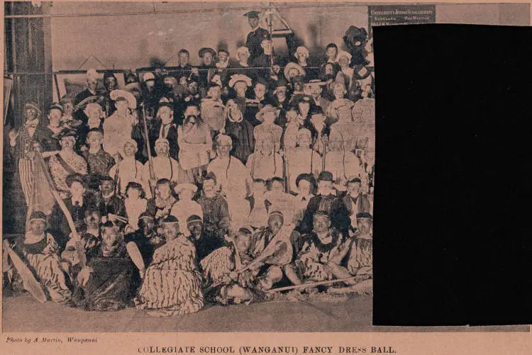 Collegiate School (Wanganui) Fancy Dress Ball
