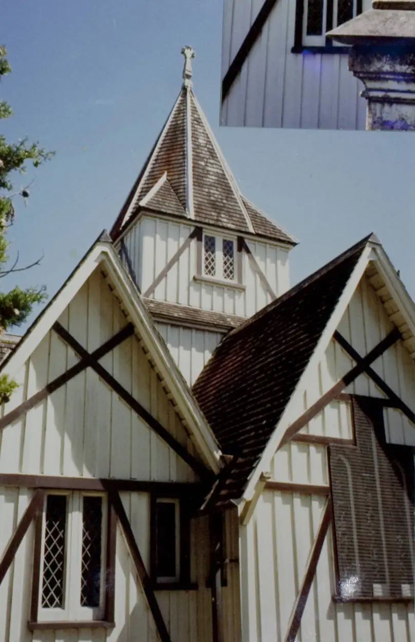 All Saints Anglican Church, Howick, ca 1980.