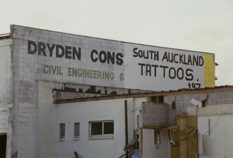 'South Auckland Tattoos', Papatoetoe, 1990.