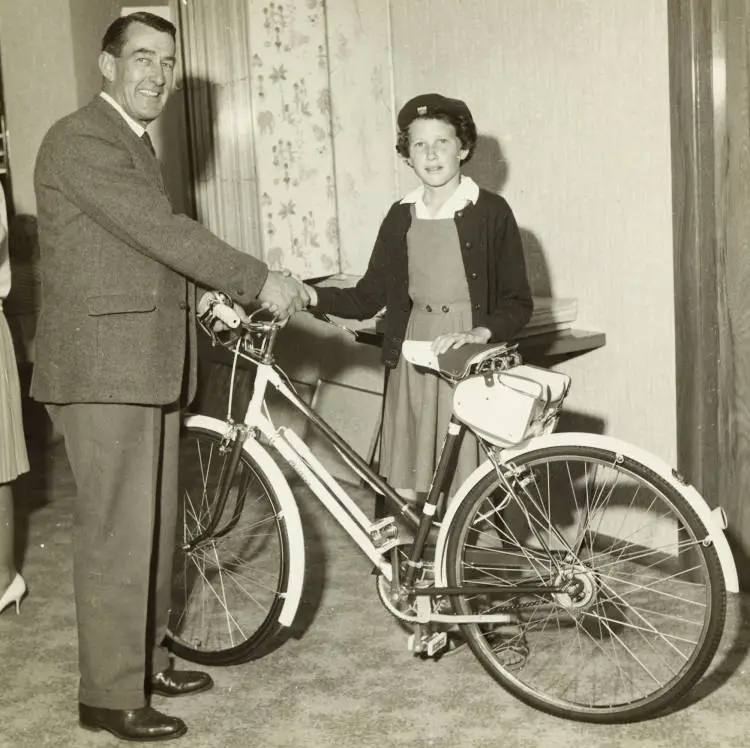 Prize bicycle, Ōtāhuhu, 1963