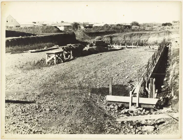 New pool, Pukekohe, 1965