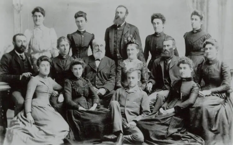 The Wyllie family of Papatoetoe, 1899