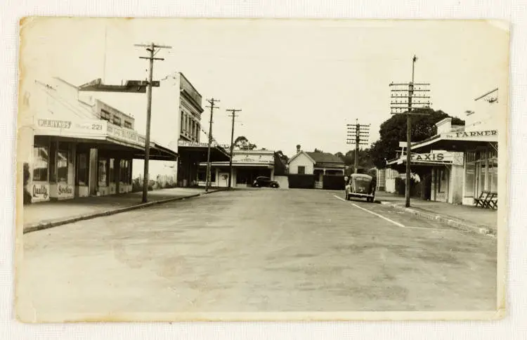 Station Road, Manurewa, 1950s