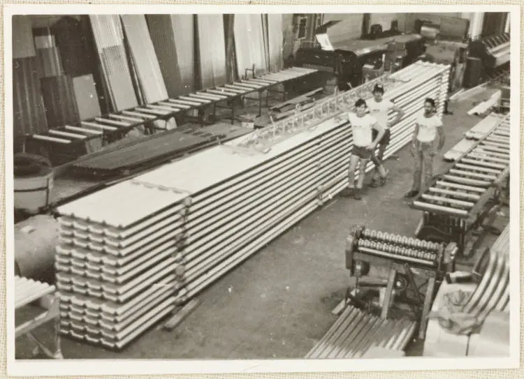 Steel roof specialist, Pukekohe, ca 1987